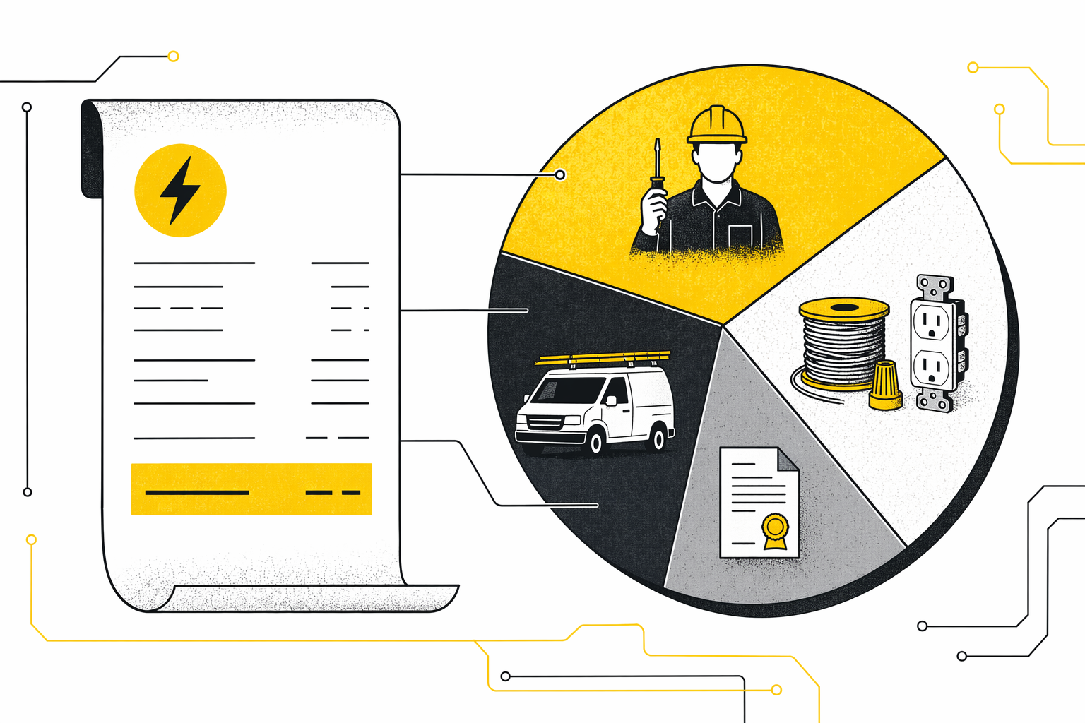 Illustration for Where your electrical budget actually goes